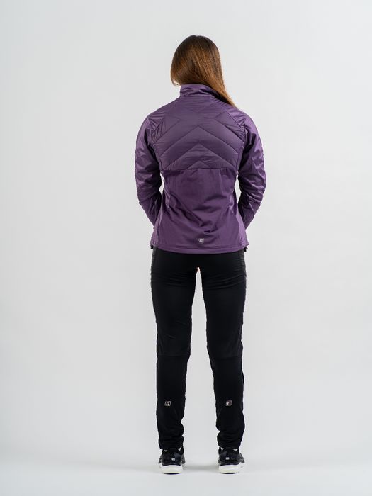 Kуртка женская NONAME HYBRID JACKET WARM 24 WOS DK PURPLE, р-р 5-M