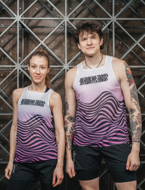 Майка мужская IN RUN WE TRUST Wave Motion