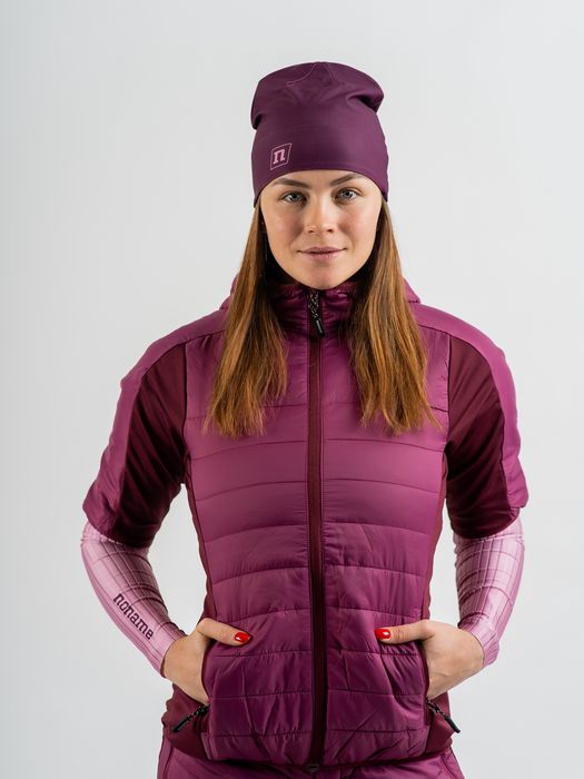 Жилетка женская NONAME SKI VEST 24 WOS WINE RED/DK RASBERRY, р-р 6-L