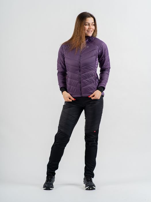 Kуртка женская NONAME HYBRID JACKET WARM 24 WOS DK PURPLE, р-р 5-M