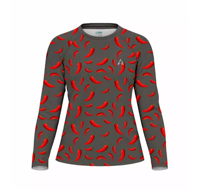 Лонгслив женский MAD Red pepper