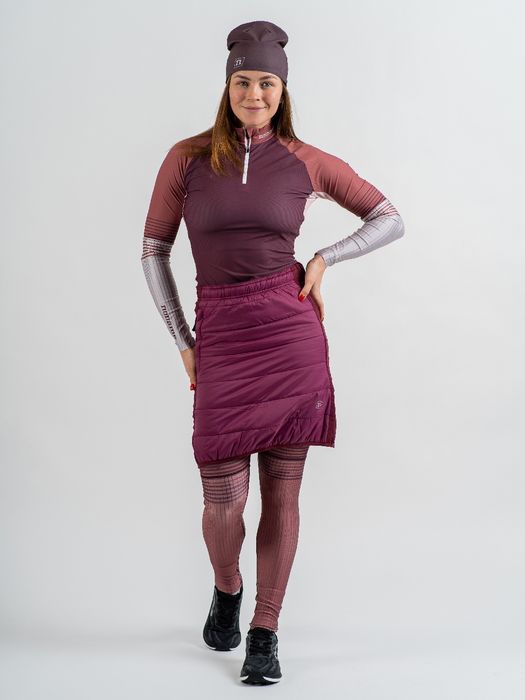 Юбка женская NONAME SKI SKIRT 24 WINE, р-р 4-S