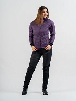 Kуртка женская NONAME HYBRID JACKET WARM 24 WOS DK PURPLE, р-р 5-M